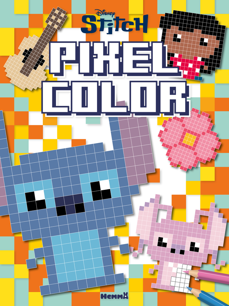 DISNEY STITCH - PIXEL COLOR