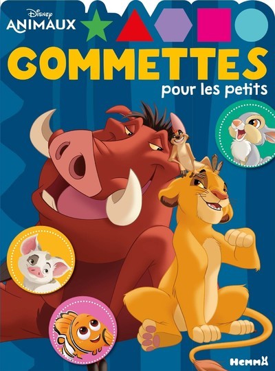 DISNEY ANIMAUX - GOMMETTES POUR LES PETITS