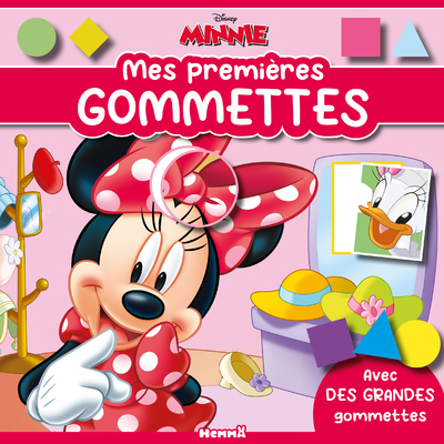 DISNEY MINNIE - MES PREMIERES GOMMETTES (MINNIE) - AVEC DES GRANDES GOMMETTES