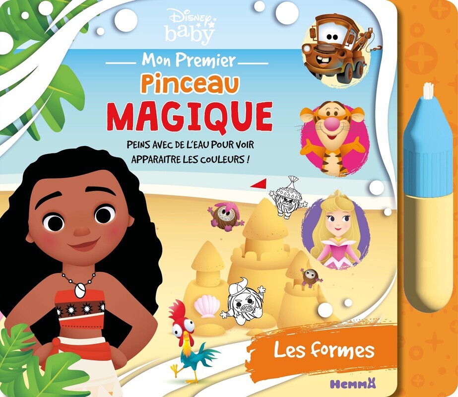 DISNEY BABY - MON PREMIER PINCEAU MAGIQUE : LES FORMES