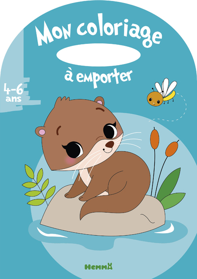 MON COLORIAGE A EMPORTER (4-6 ANS) (LOUTRE)