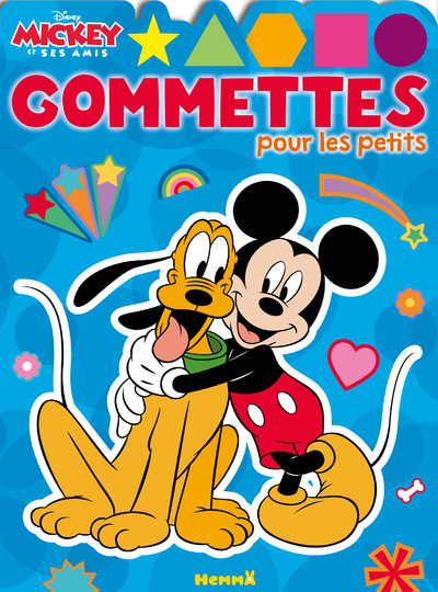 DISNEY MICKEY ET SES AMIS - GOMMETTES POUR LES PETITS (MICKEY ET PLUTO)