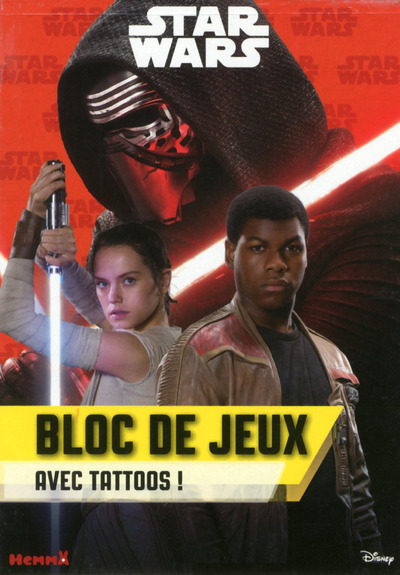DISNEY STAR WARS BLOC DE JEUX AVEC TATTOOS