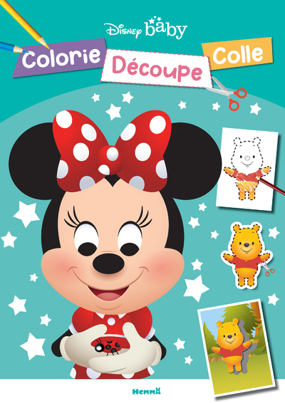 DISNEY BABY - COLORIE, DECOUPE, COLLE