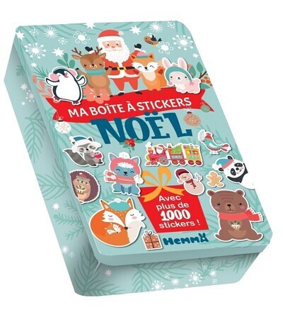 MA BOITE A STICKERS - NOEL - AVEC PLUS DE 1000 STIKERS !