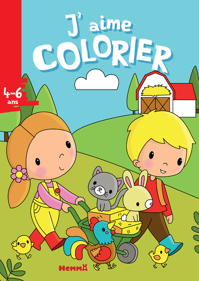 J´AIME COLORIER (4-6 ANS) (FERME)
