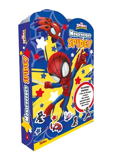 MARVEL SPIDEY ET SES AMIS EXTRAORDINAIRES - MON COFFRET SPIDEY - CE COFFRET CONTIENT: 1 LIVRE DE 32