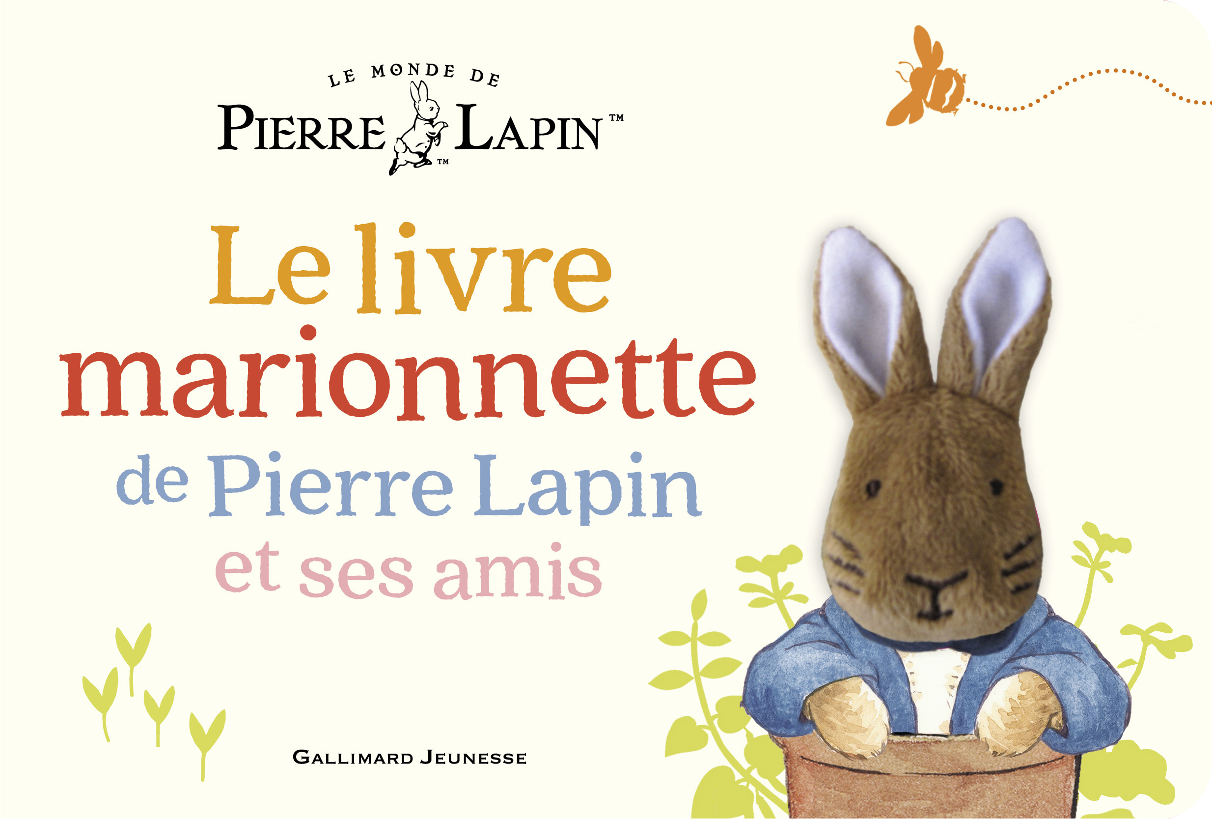 LIVRE MARIONNETTE DE PIERRE LAPIN ET SES AMIS