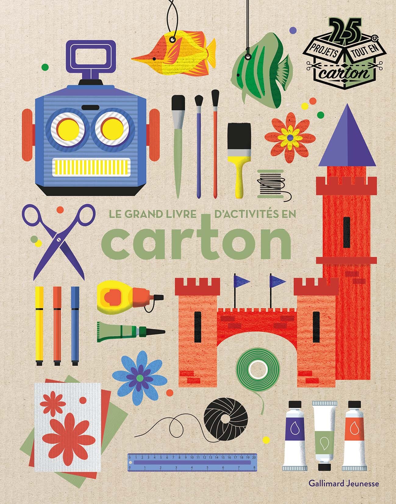 GRAND LIVRE DES ACTIVITES EN CARTON
