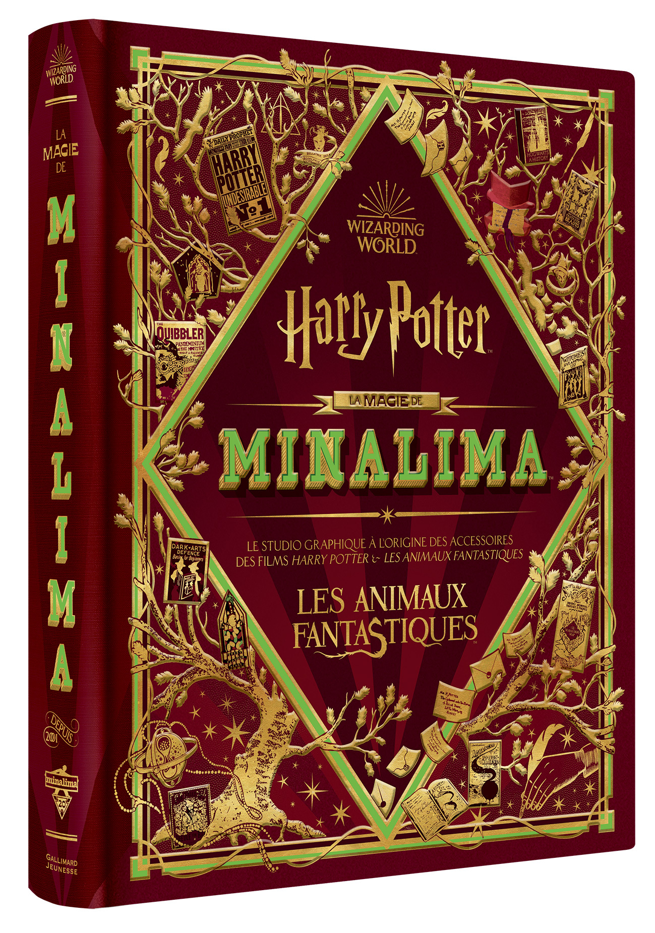 MAGIE DE MINALIMA - TOUT L´UNIVERS GRAPHIQUE DES FILMS HARRY POTTER