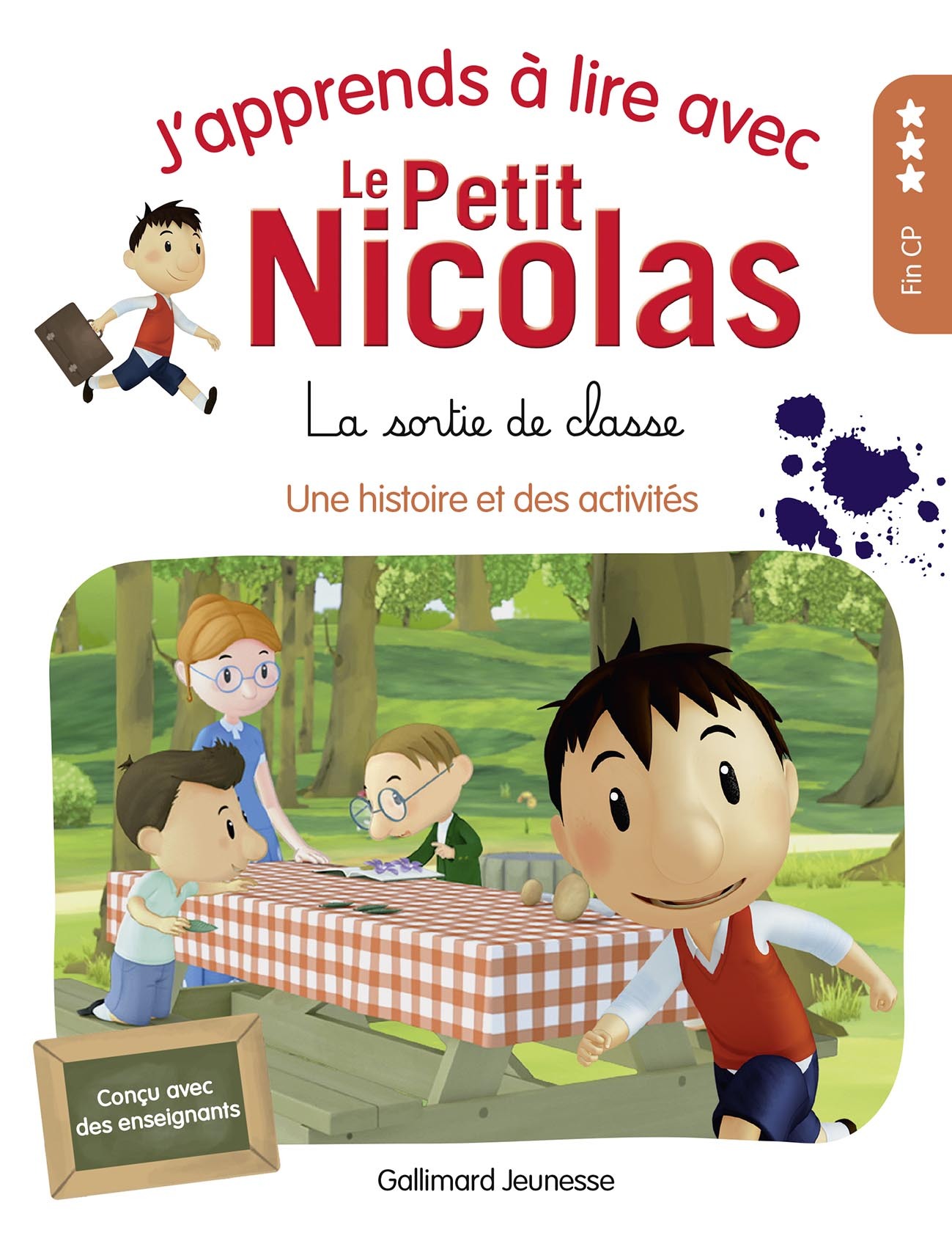 J´APPRENDS A LIRE AVEC LE PETIT NICOLAS - T17 - LA SORTIE DE CLASSE