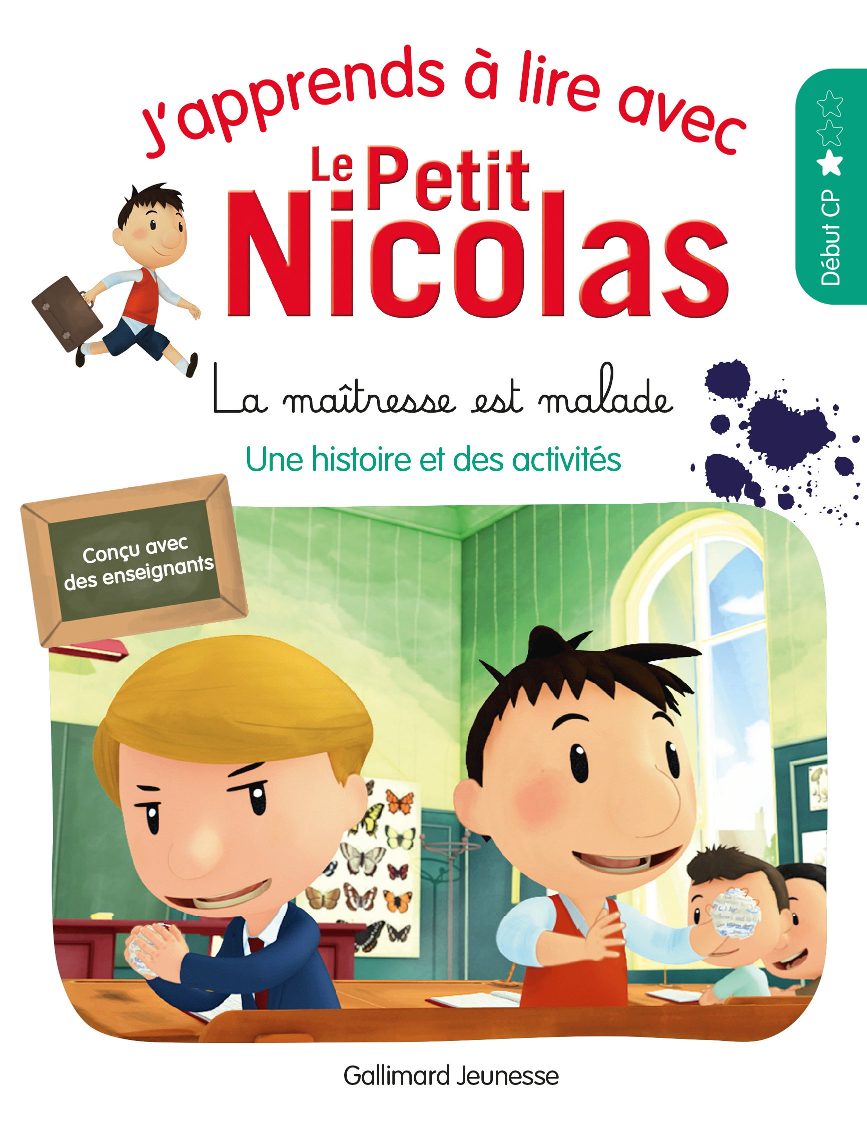 J´APPRENDS A LIRE AVEC LE PETIT NICOLAS - T13 - LA MAITRESSE EST MALADE
