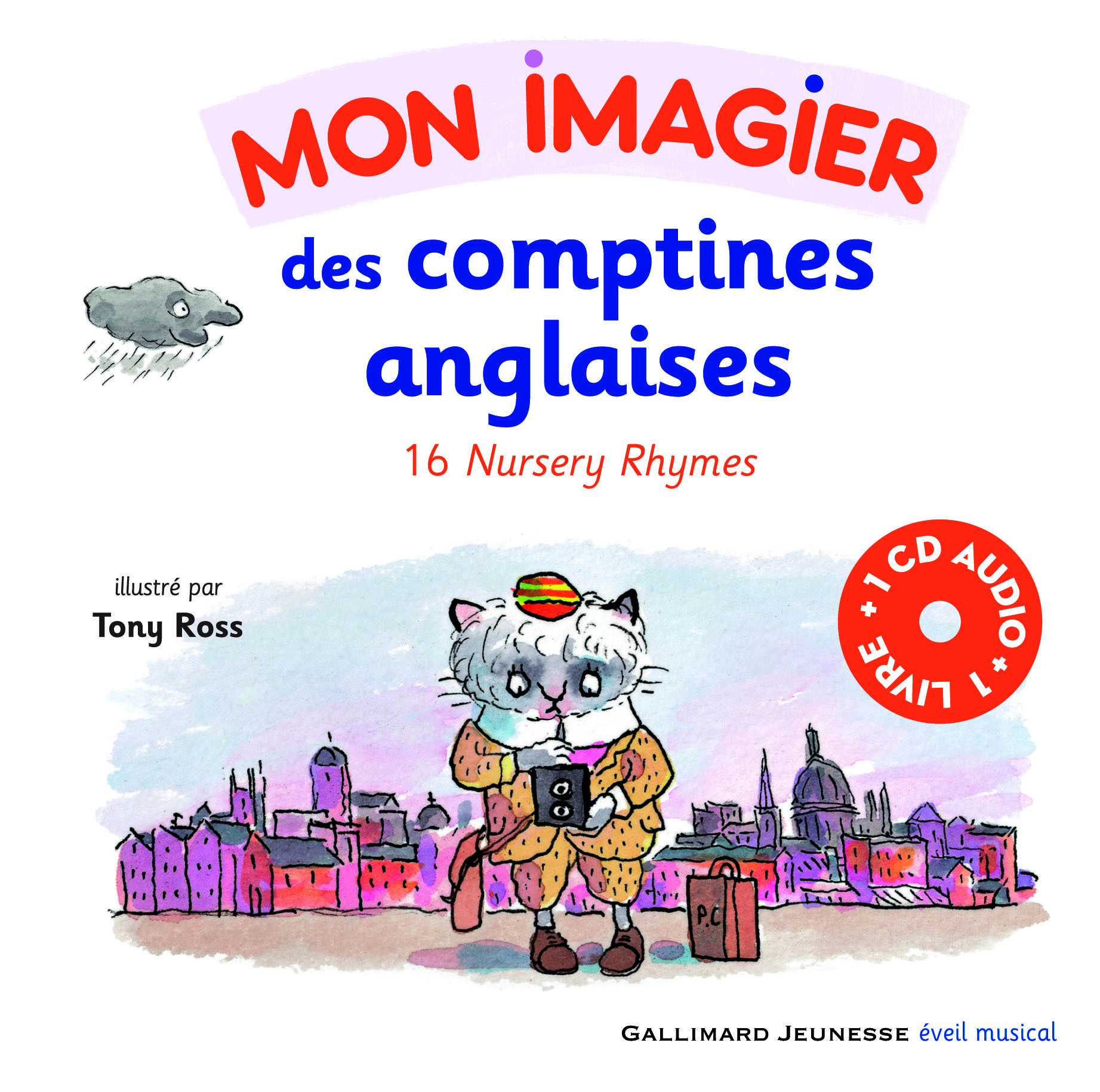 MON IMAGIER DES COMPTINES ANGLAISES LIVRE-CD