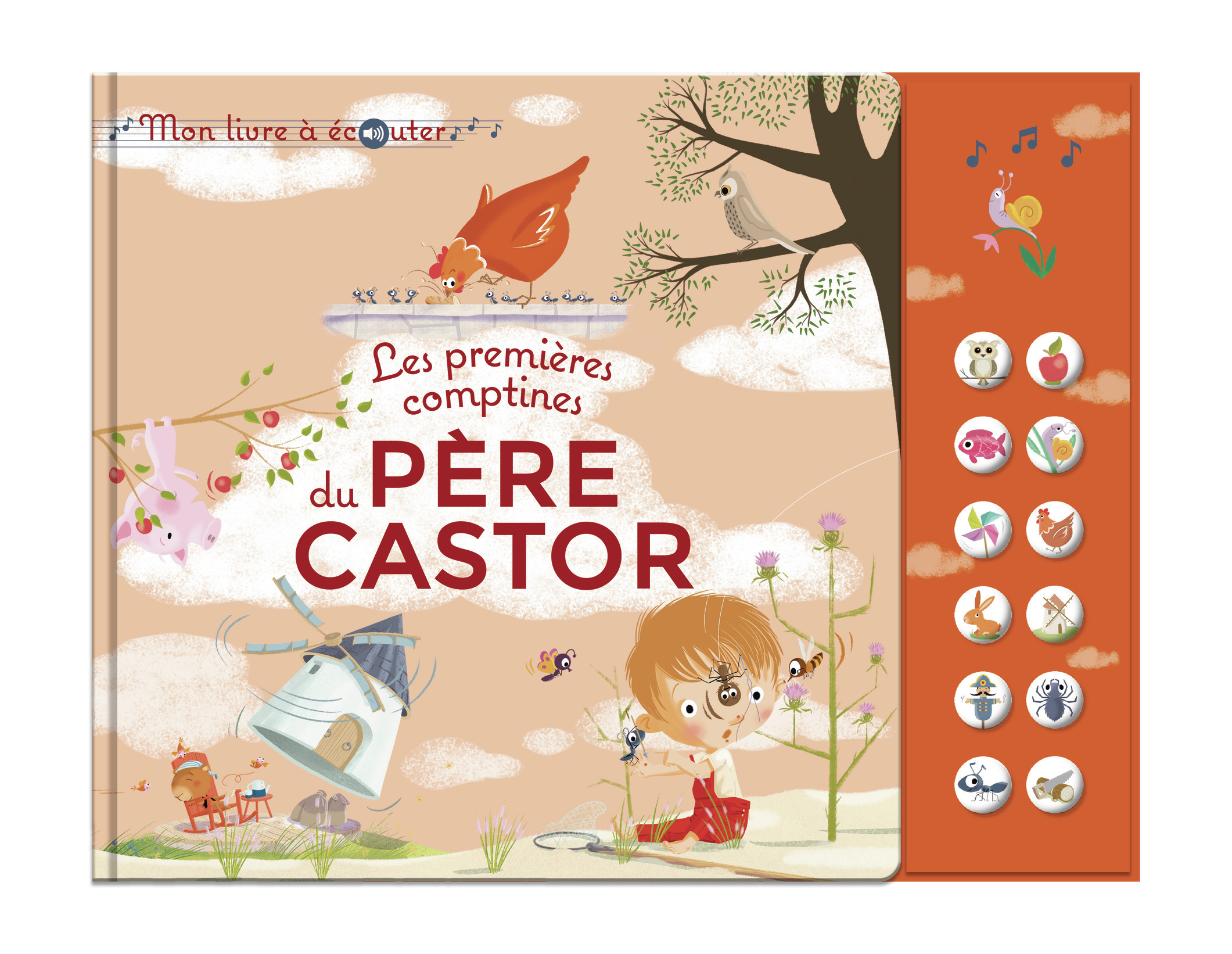 PREMIERES COMPTINES DU PERE CASTOR - MON LIVRE A ECOUTER