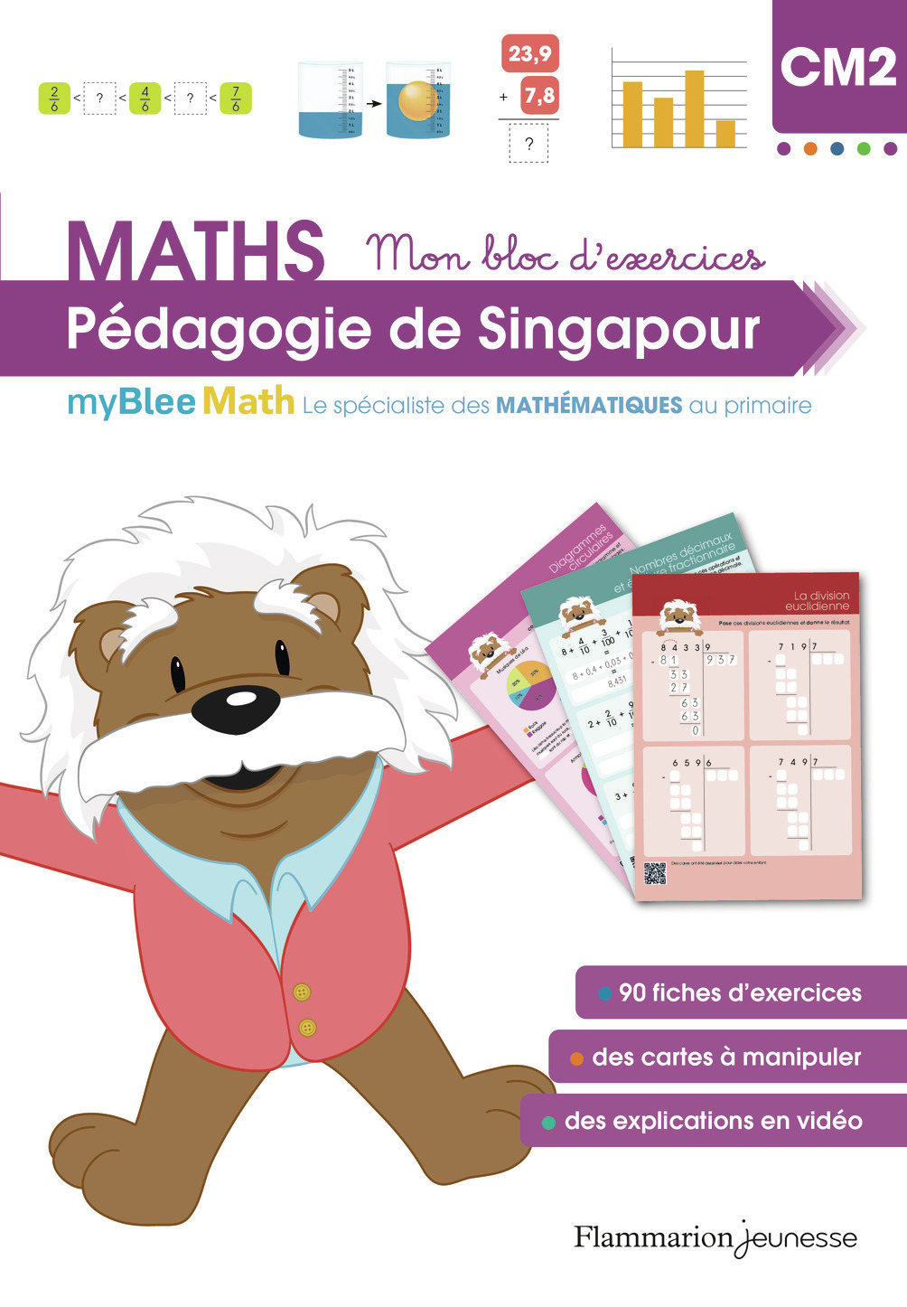 MYBLEE MATH - MON BLOC D´EXERCICES CM2 - PEDAGOGIE DE SINGAPOUR