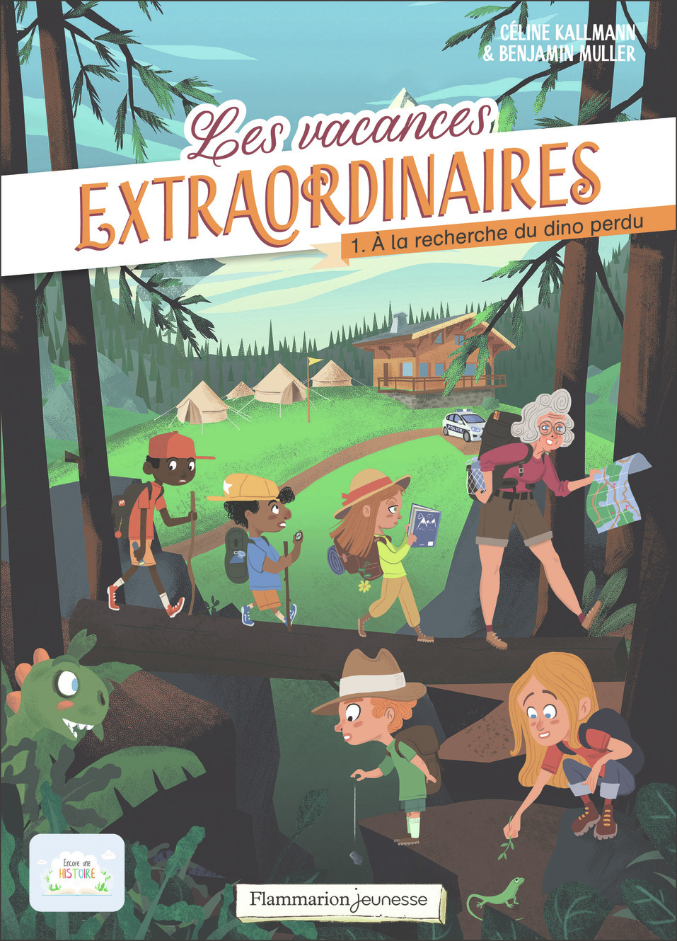 VACANCES EXTRAORDINAIRES - T01 - A LA RECHERCHE DU DINO PERDU