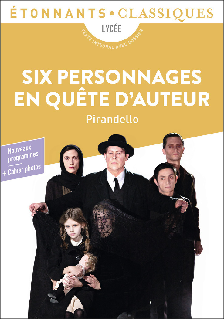 SIX PERSONNAGES EN QUETE D´AUTEUR