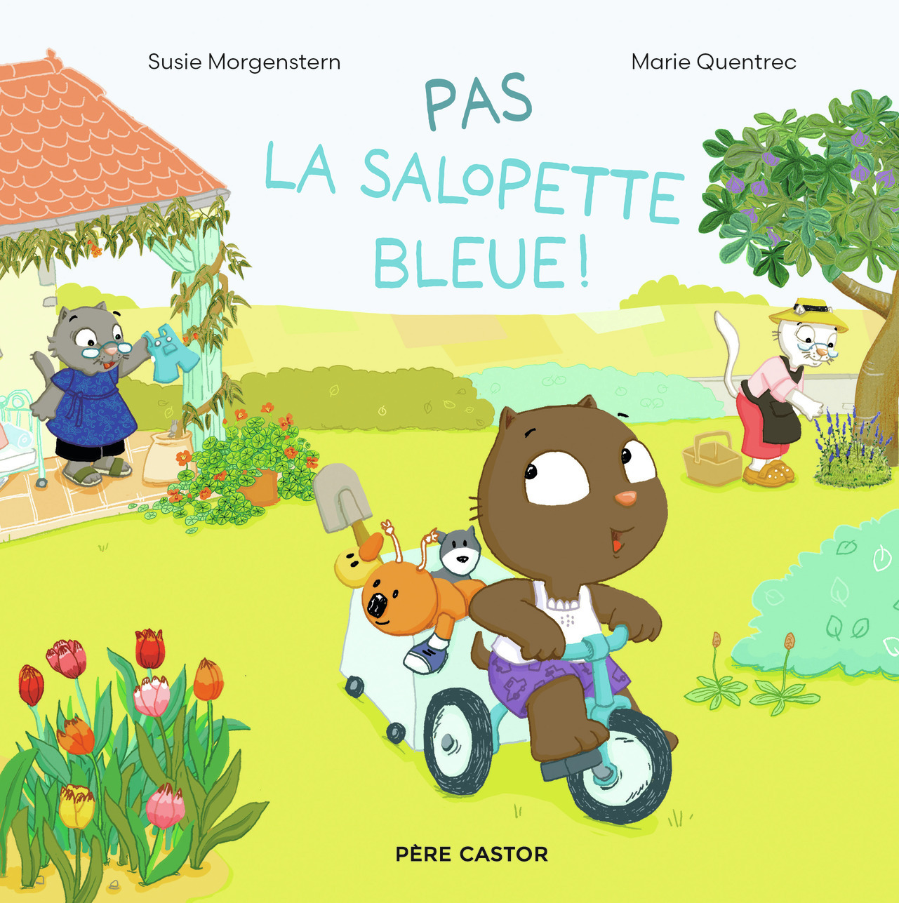 PAS LA SALOPETTE BLEUE !