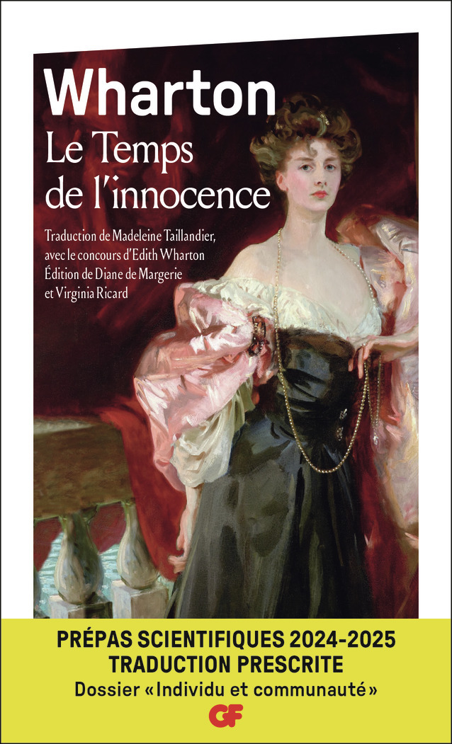 TEMPS DE L´INNOCENCE - PREPAS SCIENTIFIQUES 2025