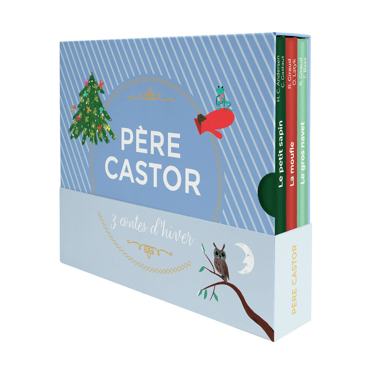 BIBLIOTHEQUE DU PERE CASTOR - 3 CONTES D´HIVER - COFFRET DE 3 TITRES