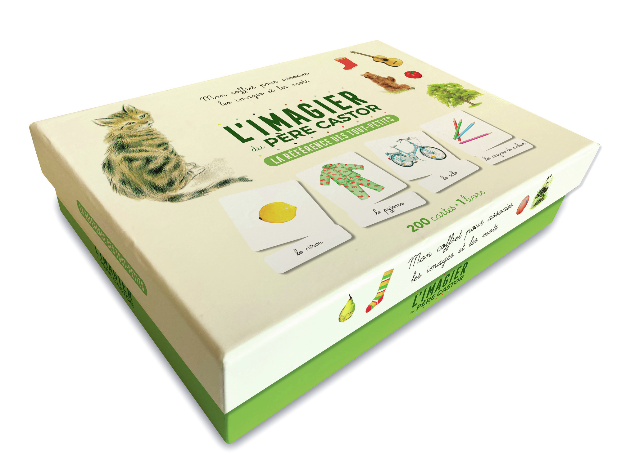 IMAGIER DU PERE CASTOR - MON COFFRET POUR ASSOCIER LES IMAGES ET LES MOTS