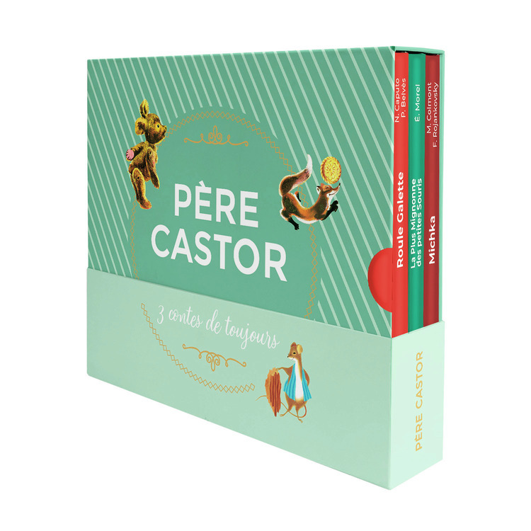 BIBLIOTHEQUE DU PERE CASTOR - 3 CONTES DE TOUJOURS - COFFRET DE 3 TITRES