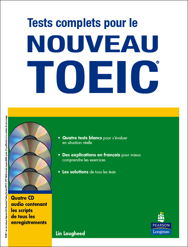 TESTS COMPLET POUR NOUVEAU TOEIC - 4CD AUDIO