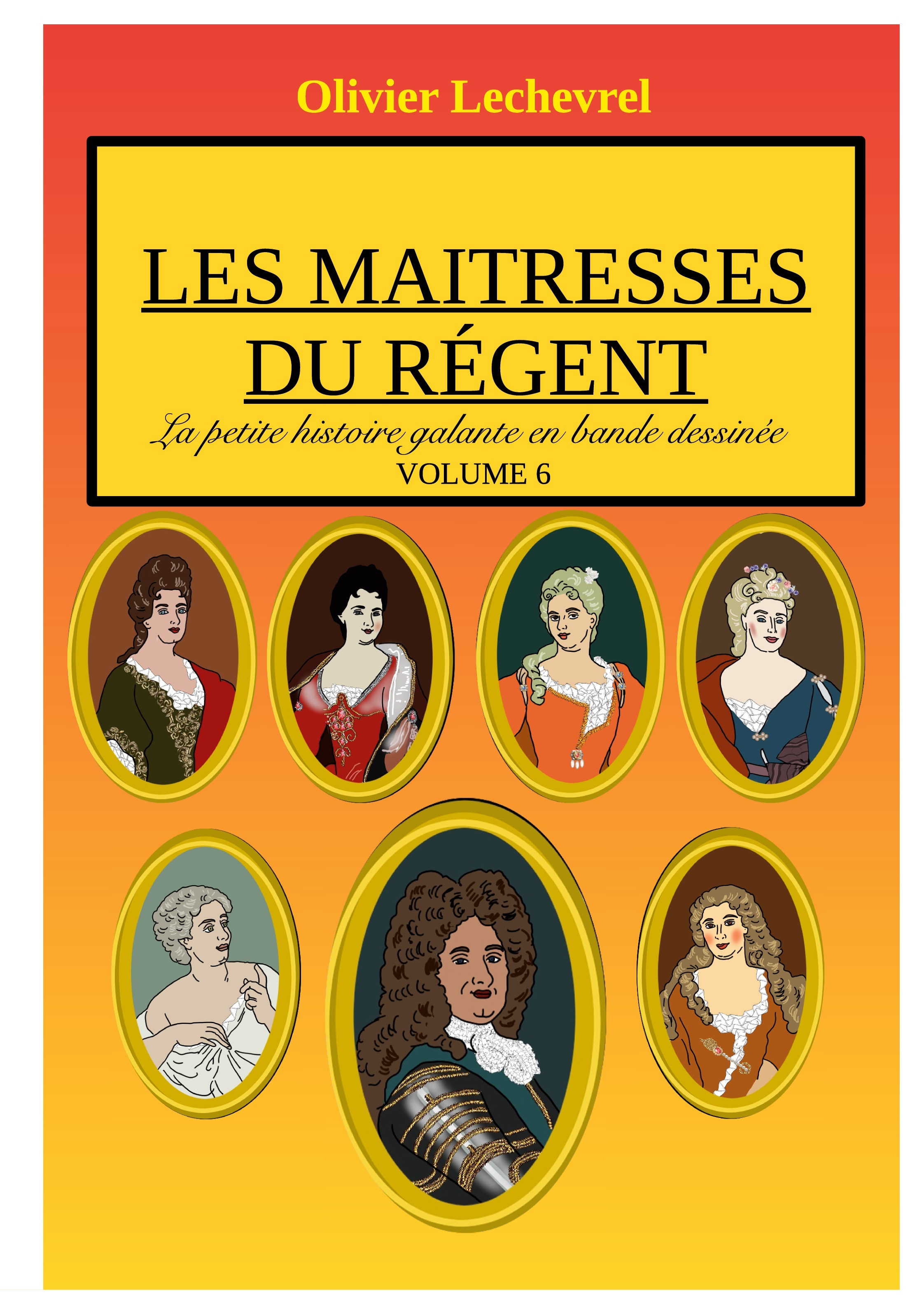 MAITRESSES DU REGENT - ILLUSTRATIONS, COULEUR