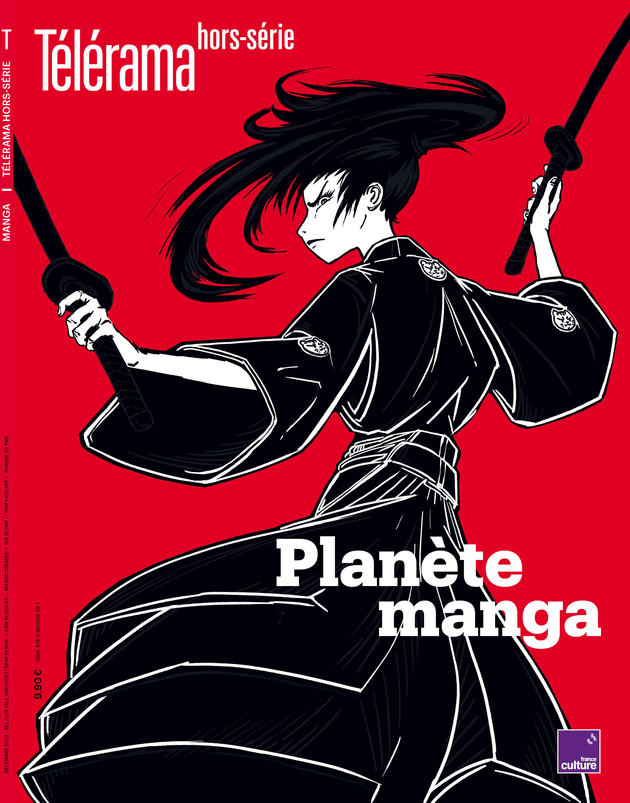 TELERAMA HS N 239 : PLANETE MANGA - DEC 2022