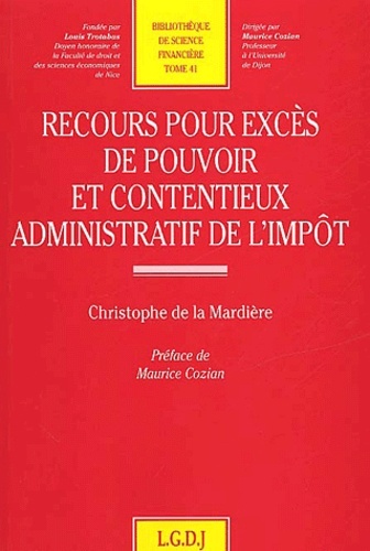 RECOURS POUR EXCES DE POUVOIR...