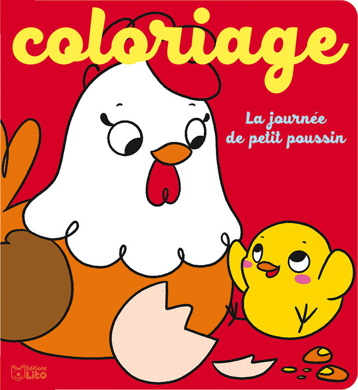 COLORIAGE JOURNEE DE PETIT POUSSIN