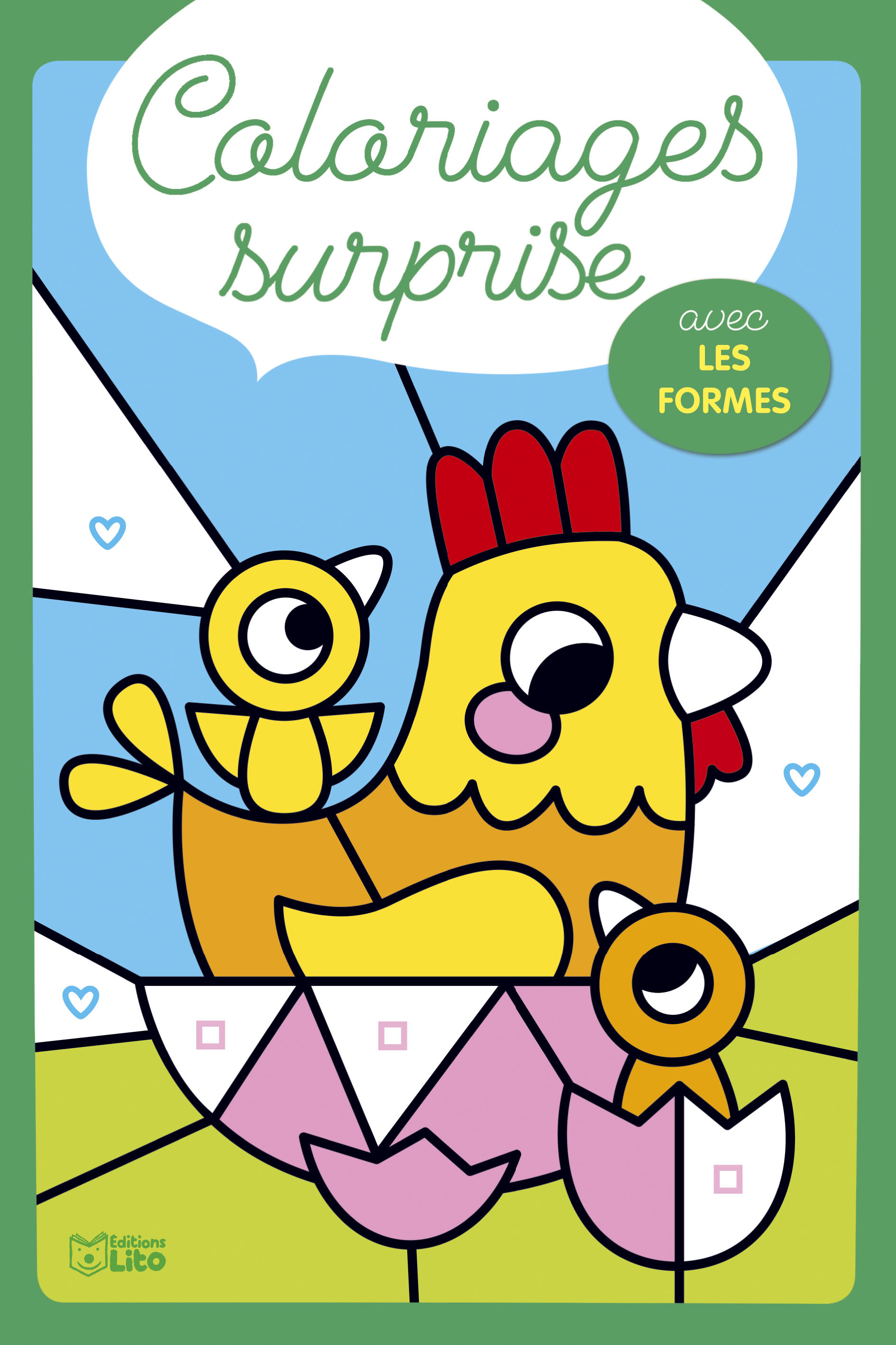COLORIAGES SURPRISE AVEC LES FORMES
