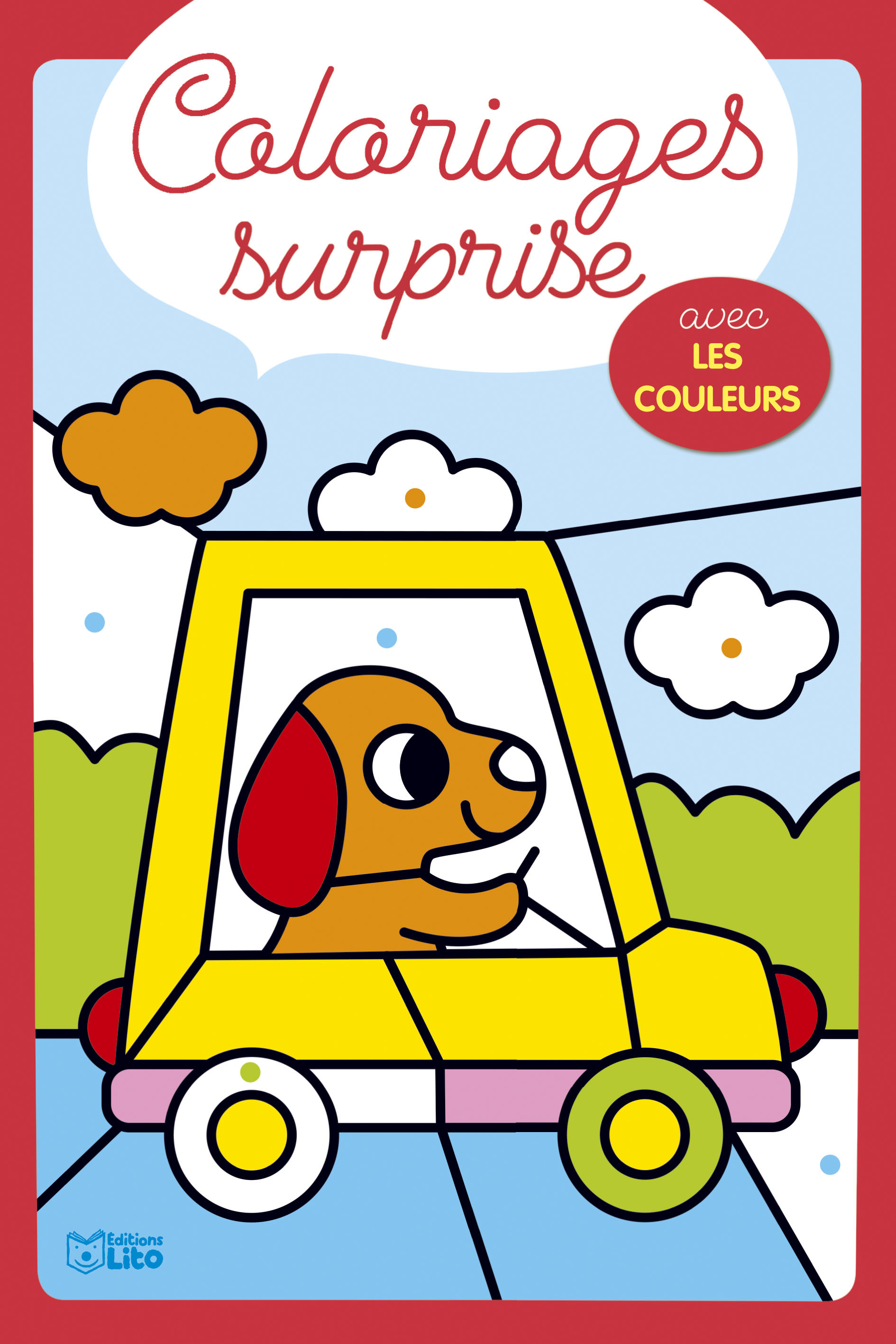 COLORIAGES SURPRISE AVEC LES COULEURS