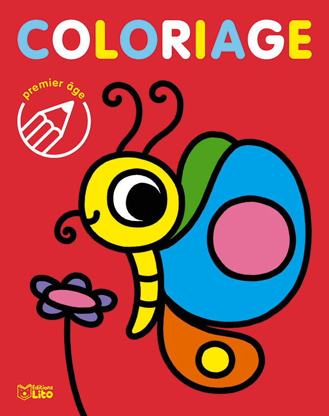COLORIAGE PREMIER AGE LE PAPILLON