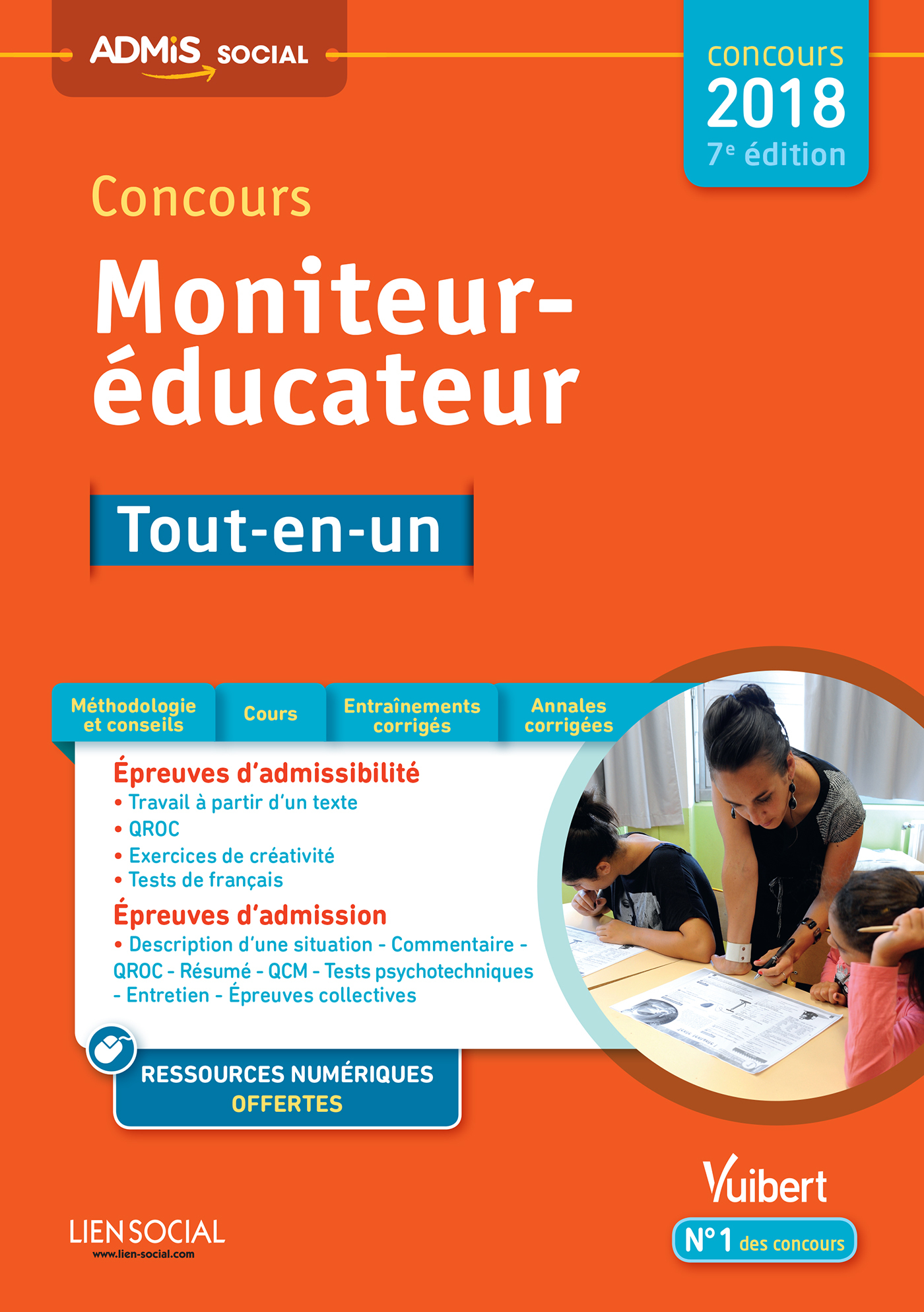 CONCOURS 2018 MONITEUR EDUCATEUR TOUT EN UN 7E ED. 2017