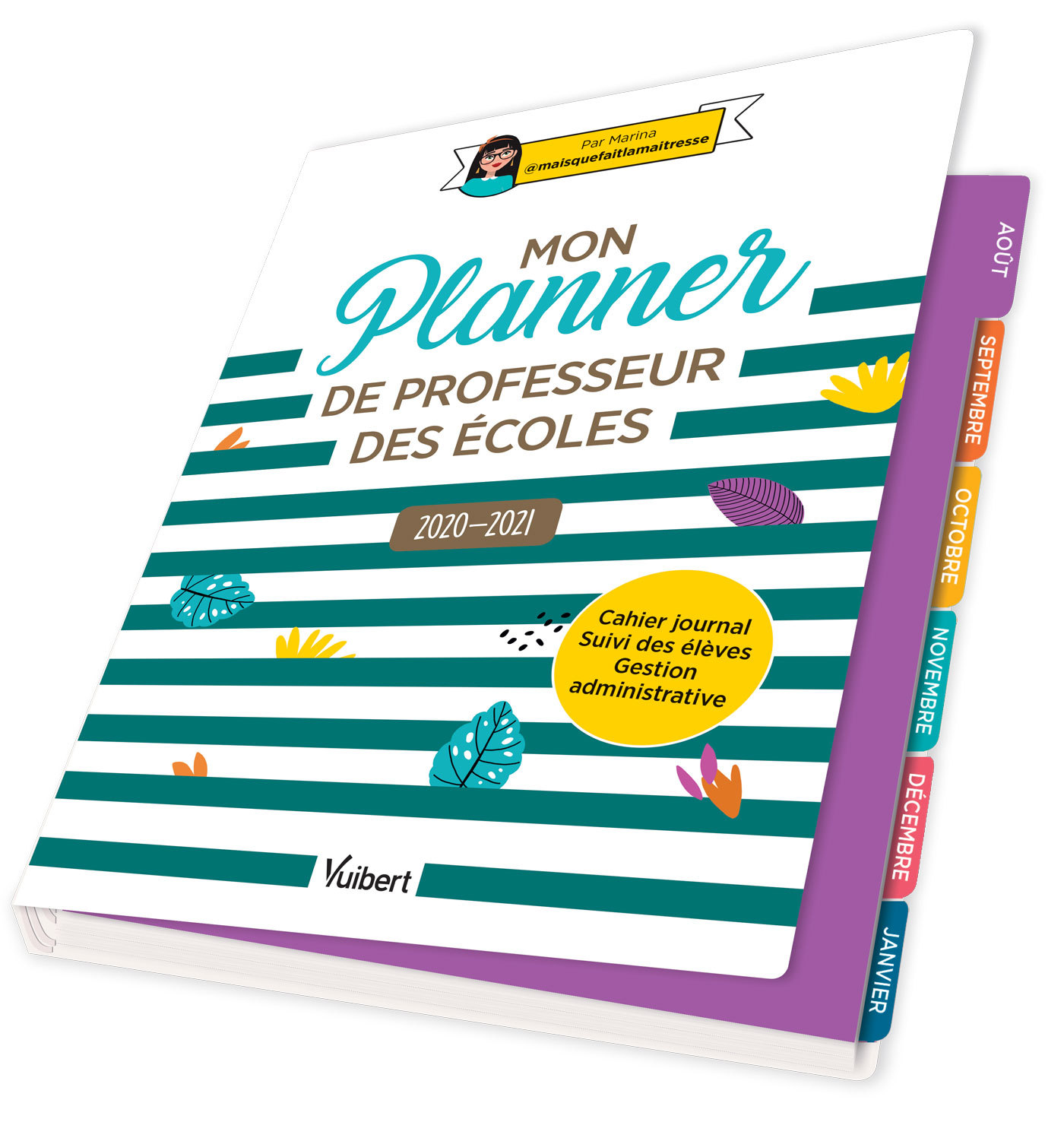 MON PLANNER DE PROFESSEUR DES ECOLES 2020/2021