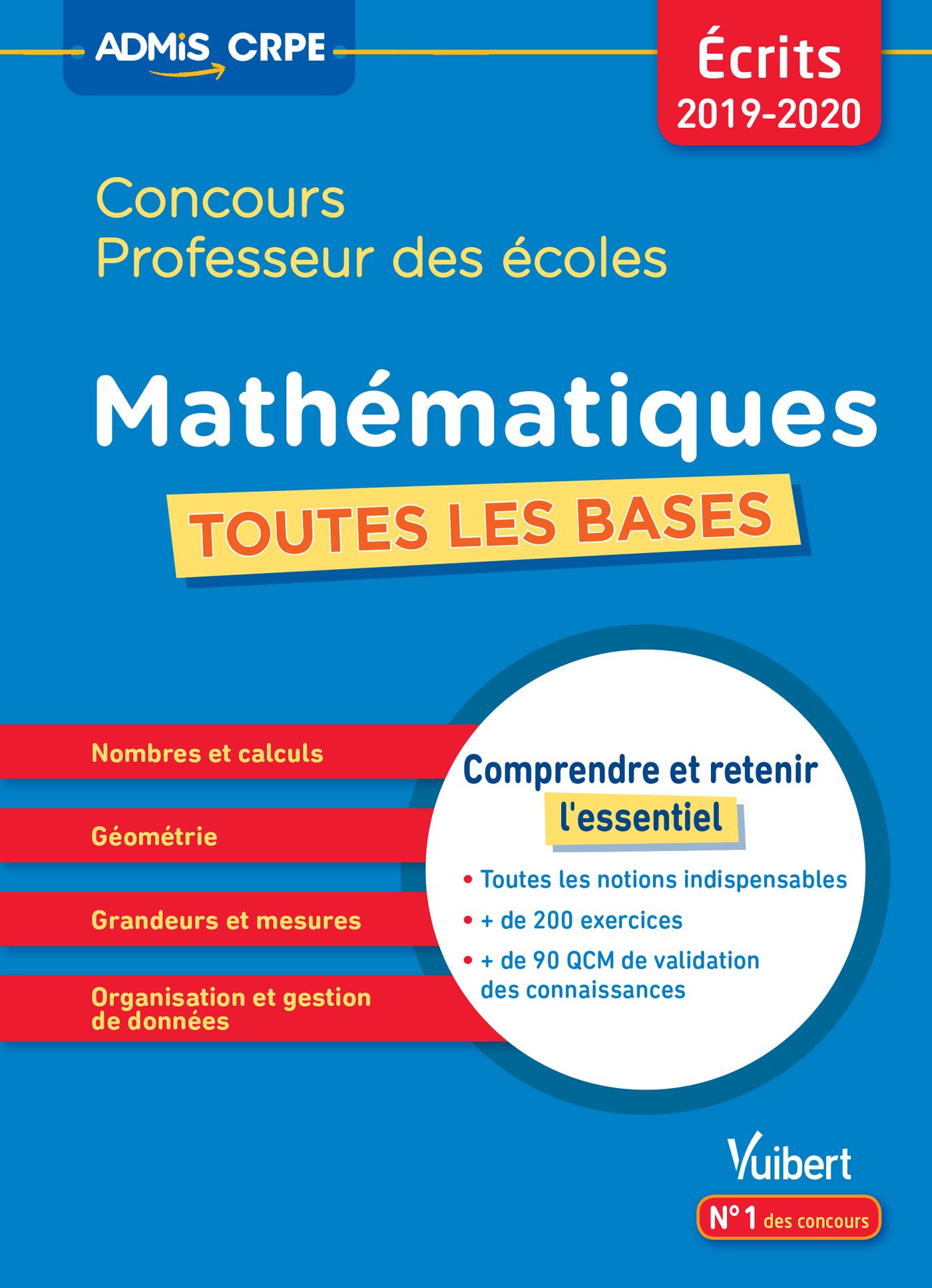 CONCOURS PROFESSEUR DES ECOLES TOUTES LES BASES EN MATHEMATIQUES