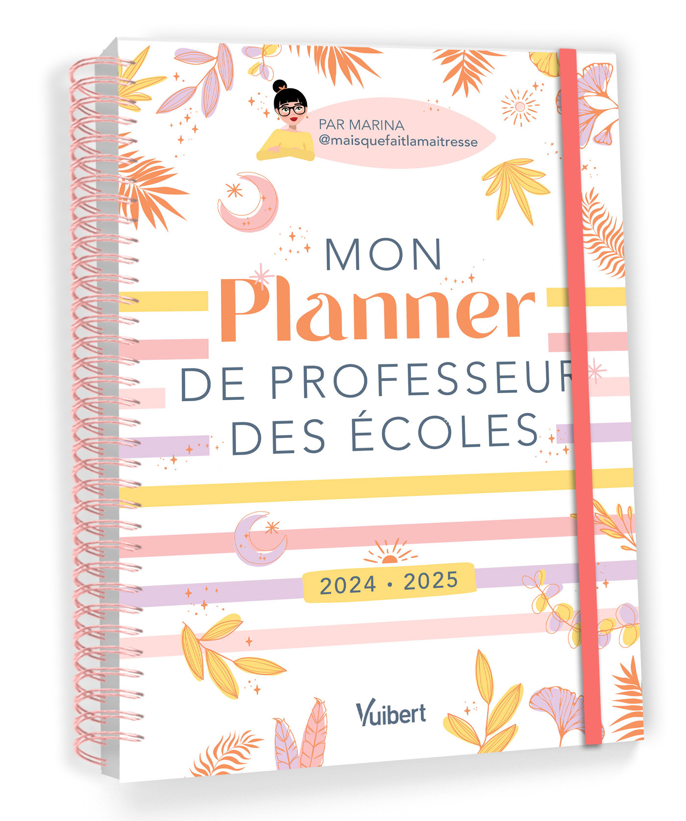 MON PLANNER DE PROFESSEUR DES ECOLES 2024/2025 - CAHIER JOURNAL, SUIVI DES