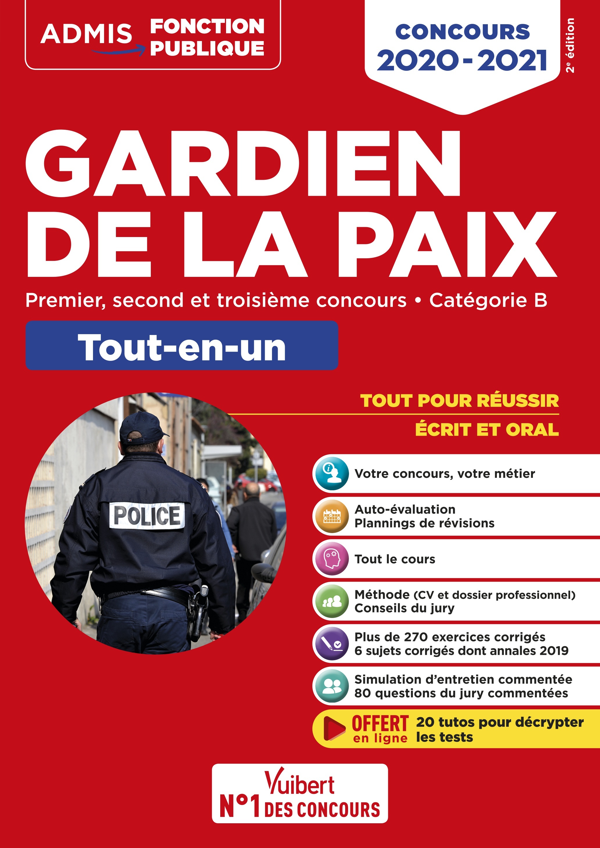 GARDIEN DE LA PAIX TOUT-EN-UN CONCOURS 2020-2021