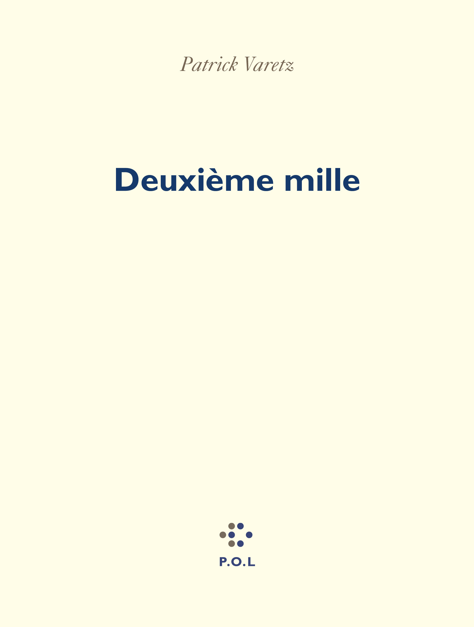 DEUXIEME MILLE