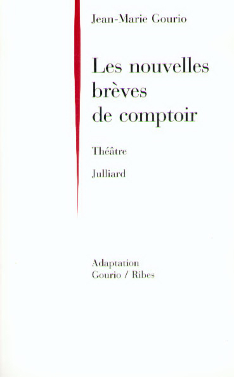 NOUVELLES BREVES DE COMPTOIR THEATRE