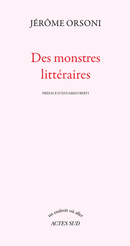 DES MONSTRES LITTERAIRES