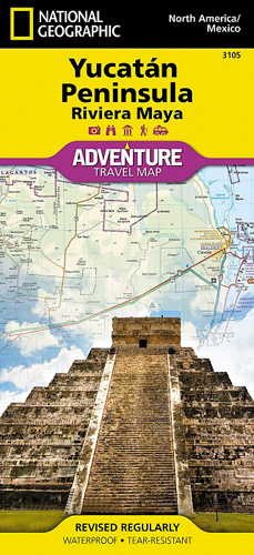NORTHERN YUCATAN PENINSULA 1/500.000