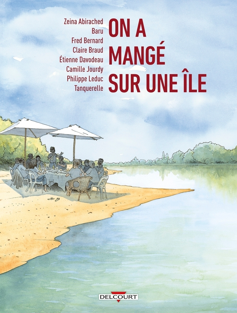 ON A MANGE SUR UNE ILE