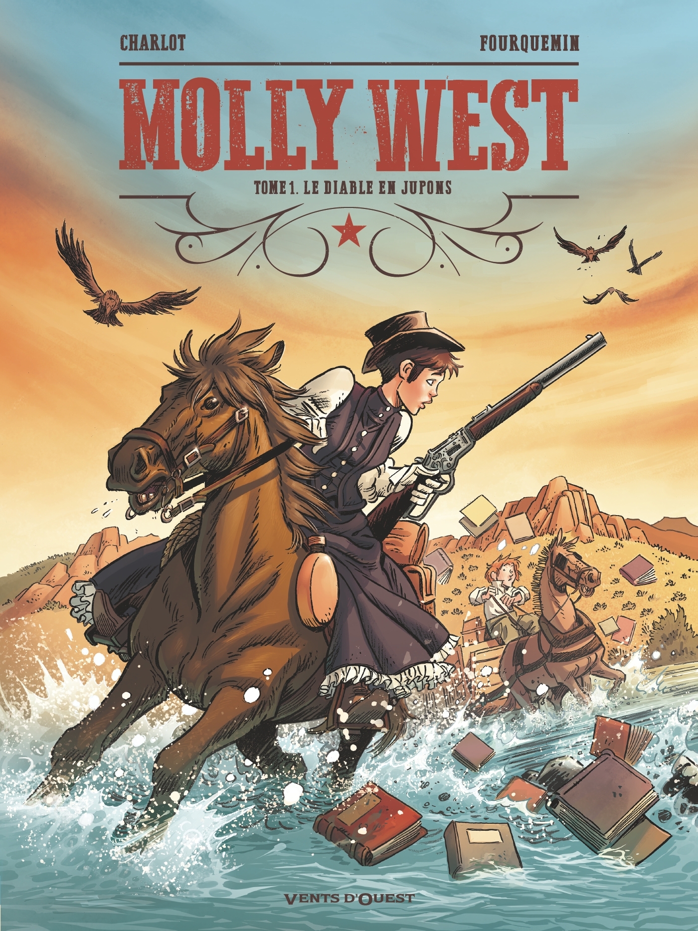 MOLLY WEST - TOME 01 - LE DIABLE EN JUPONS