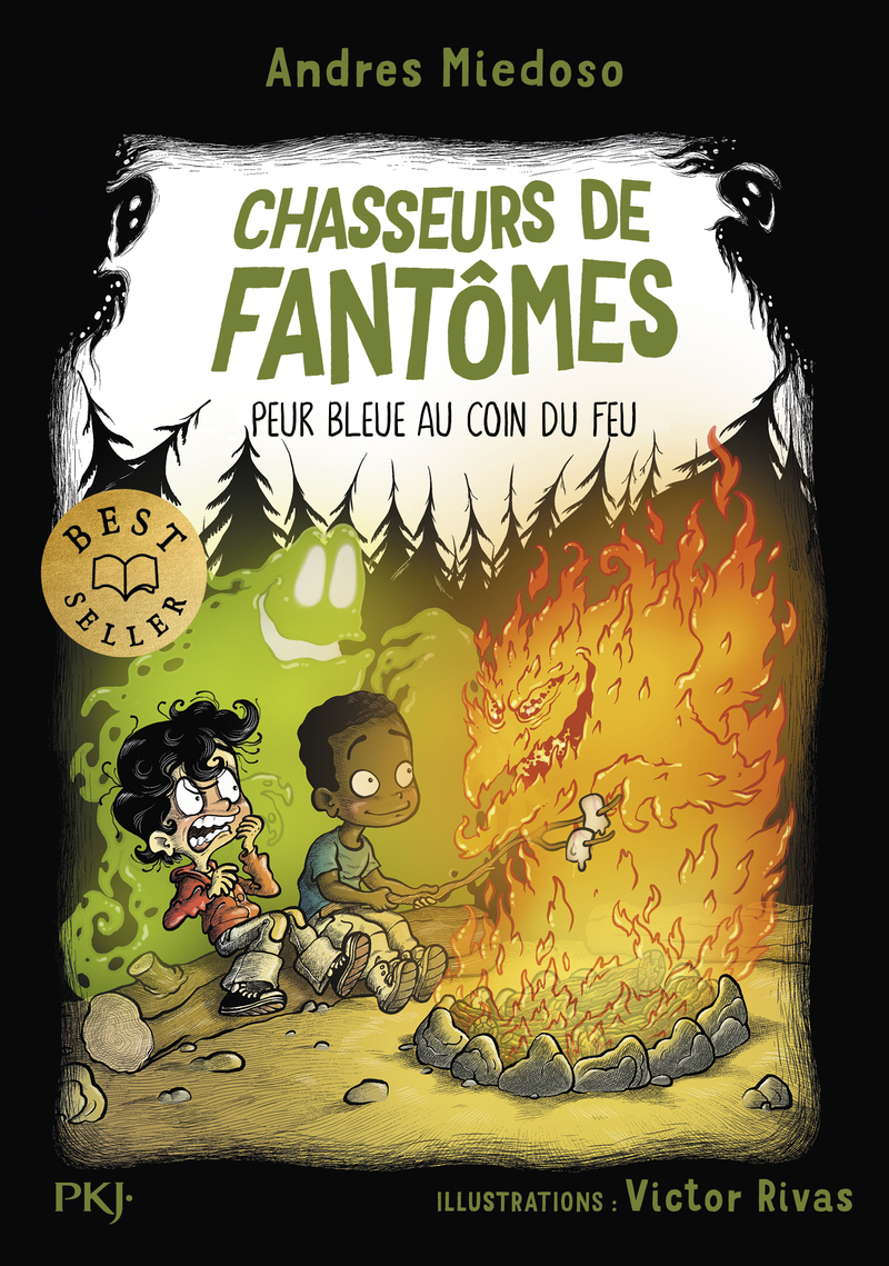 CHASSEURS DE FANTOMES - TOME 08 PEUR BLEUE AU COIN DU FEU