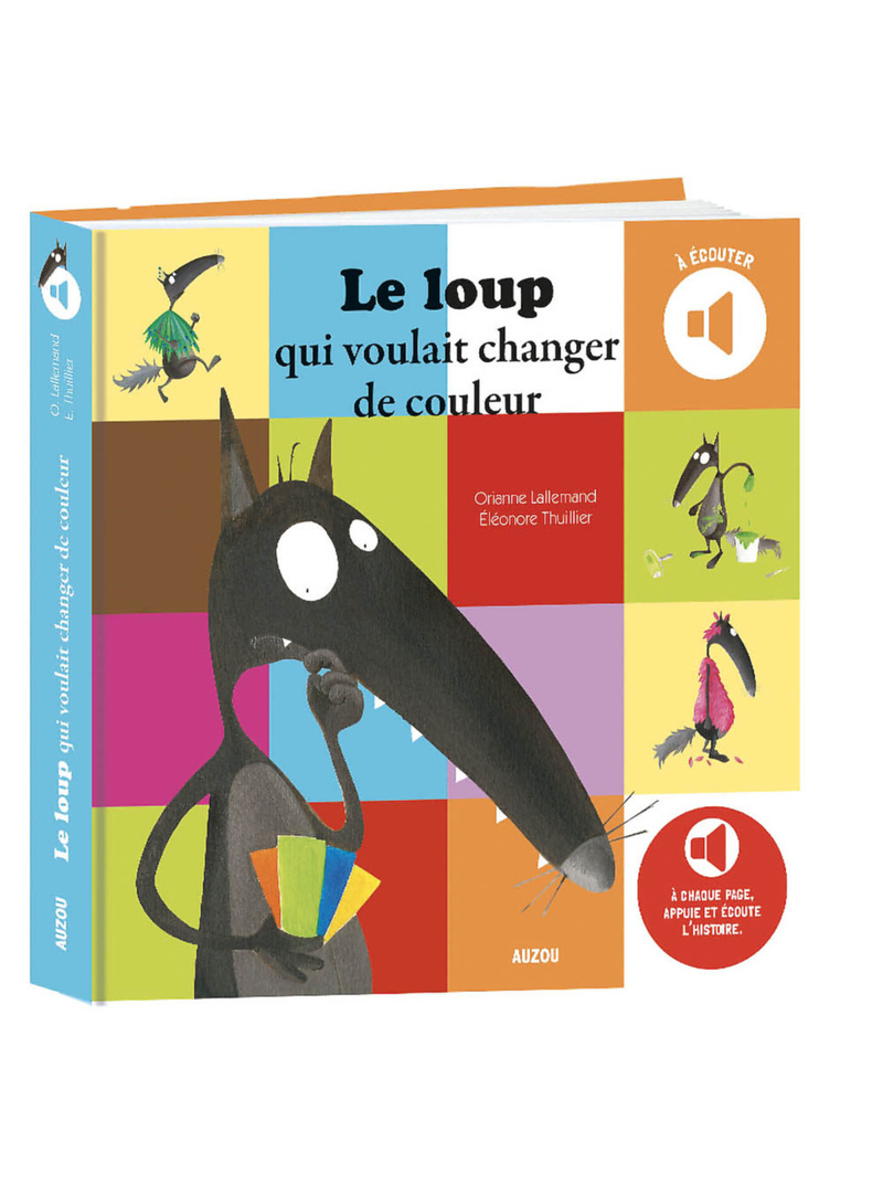 LOUP QUI VOULAIT CHANGER DE COULEUR (MES ALBUMS A ECOUTER)