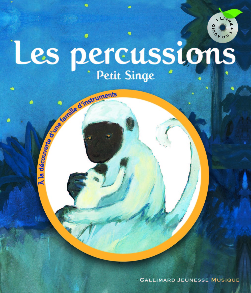 PERCUSSIONS(PETIT SINGE ET LES INSTRUMENTS DE MUSIQUE)
