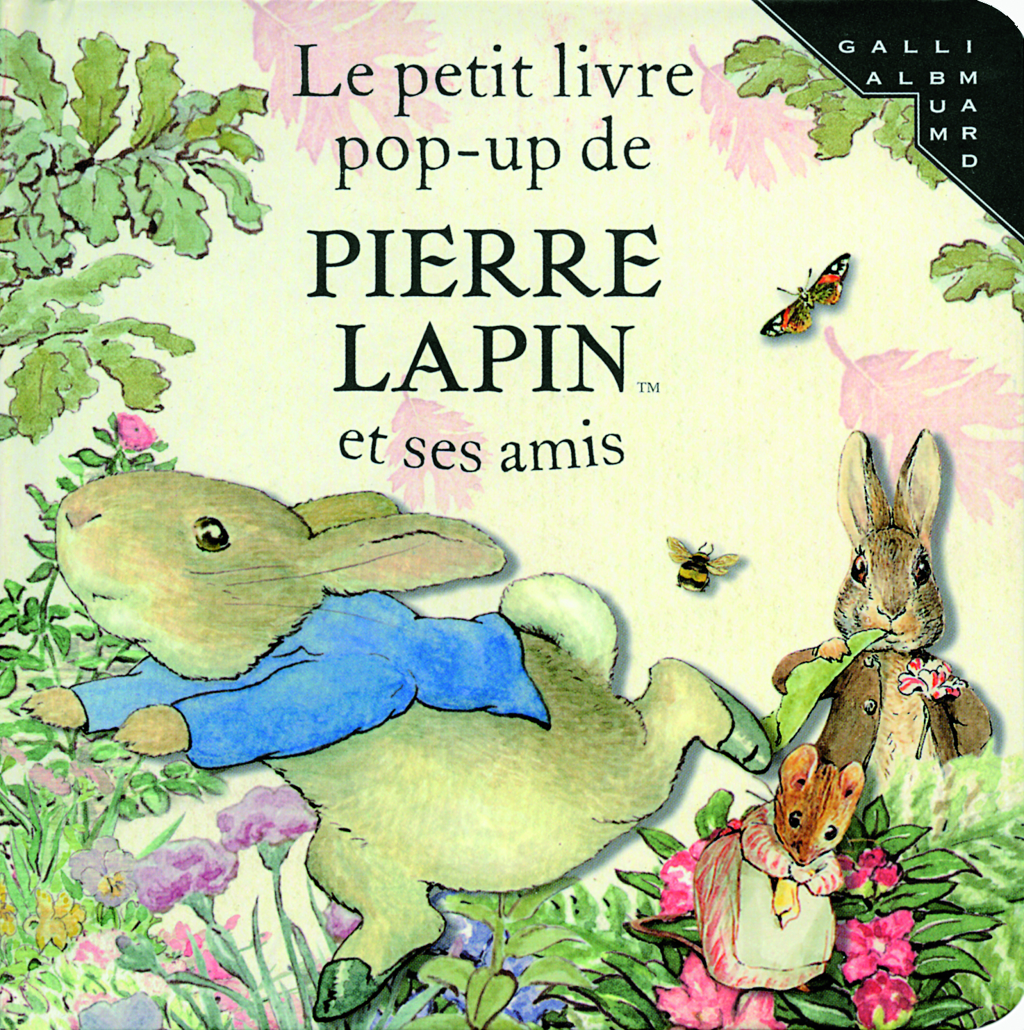 PETIT LIVRE POP-UP DE PIERRE LAPIN ET SES AMIS