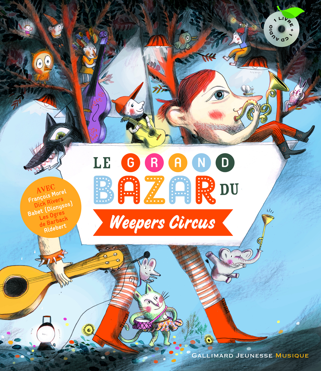 GRAND BAZAR DU WEEPERS CIRCUS LIVRE-CD